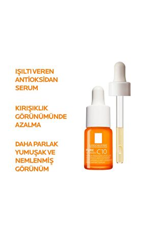 La Roche Posay Hyalu B5 Serum 30 ml + Vitamin C10 Serum 10 ml  Işıltı Veren Dolgunluk Seti